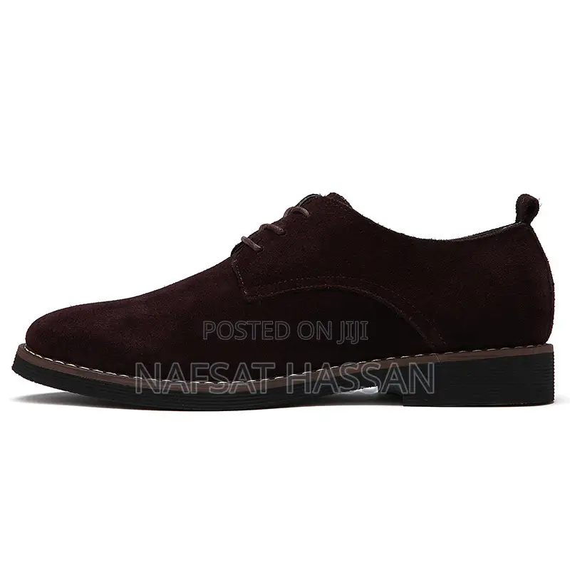 Reversible Leather Suede Oxford Shoes