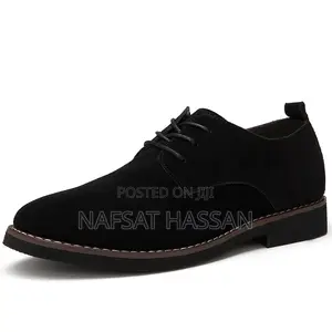 Reversible Leather Suede Oxford Shoes