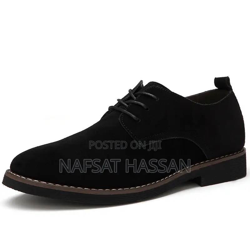 Reversible Leather Suede Oxford Shoes