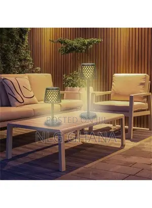 Solar Powered 5-in-1 Rechargeable Table Lamp Waterproof. Tvx23172