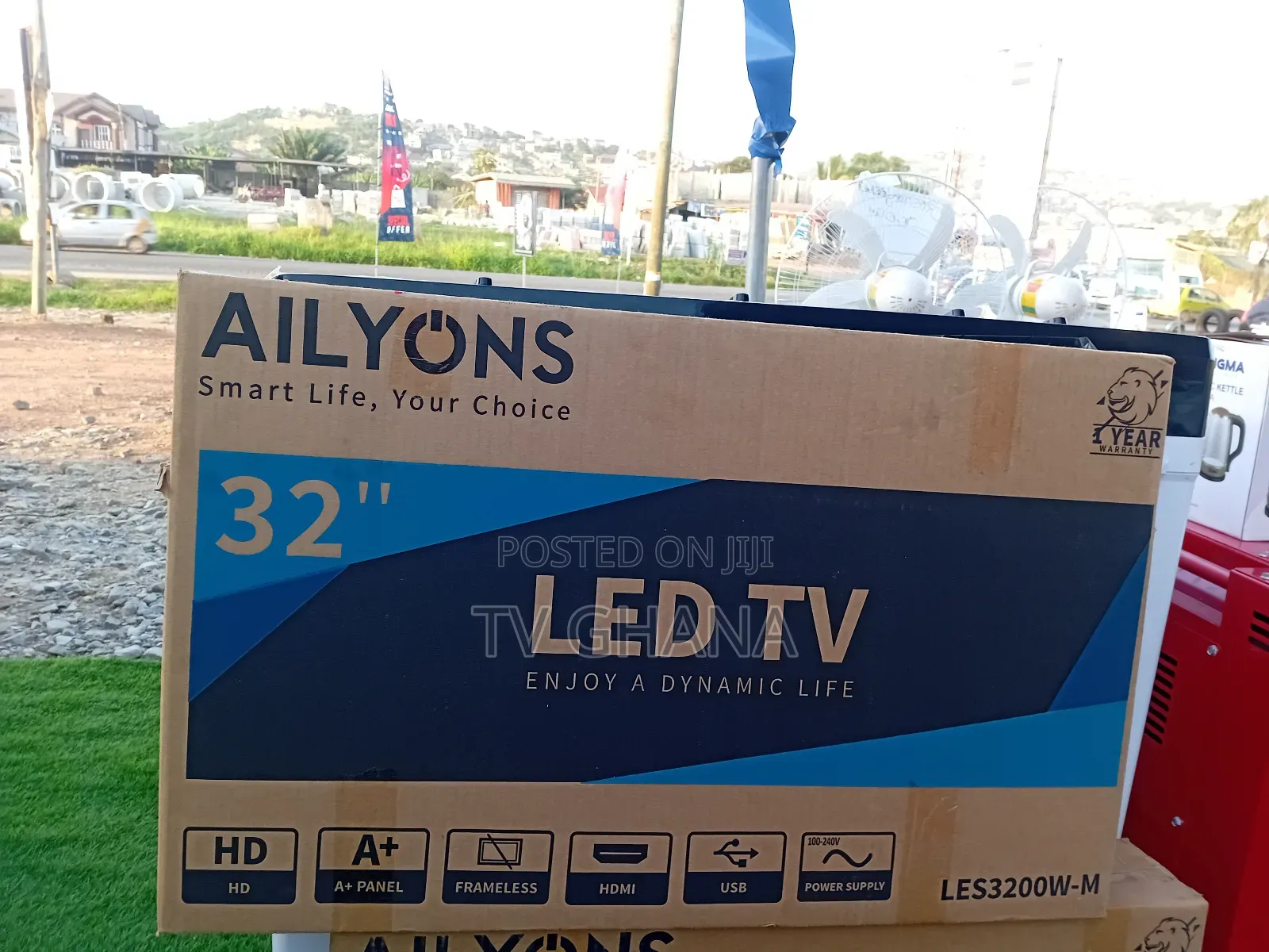 **Ailyson 32 Inches Led Digital Tv – Brilliant Clarity Style