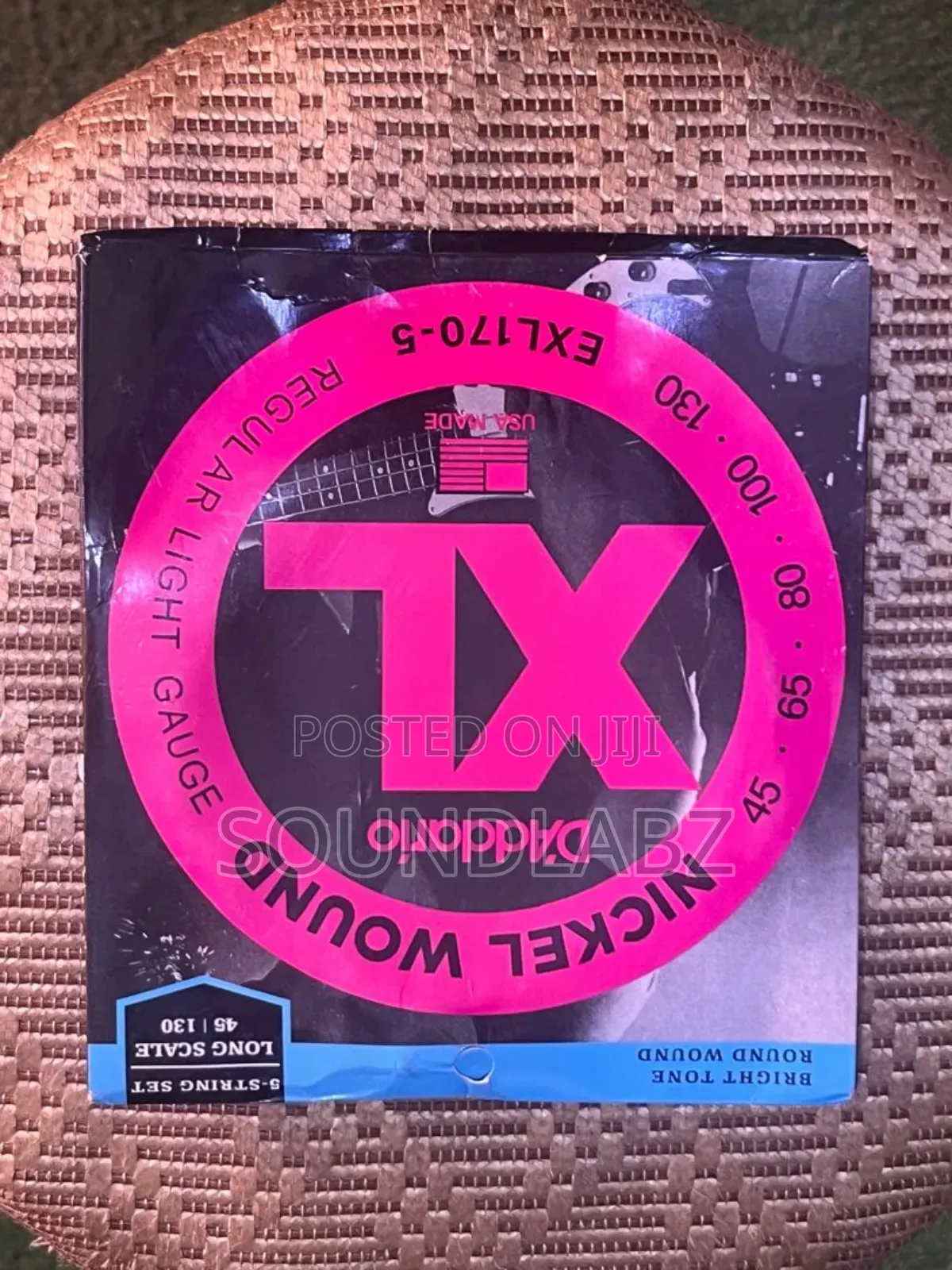 D'addario Xl Nickel Wound 5-string Bass Guitar Strings.