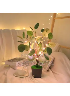 Led Night Light Imitation Plant Light Bonsai Bedroom. Tvx23659