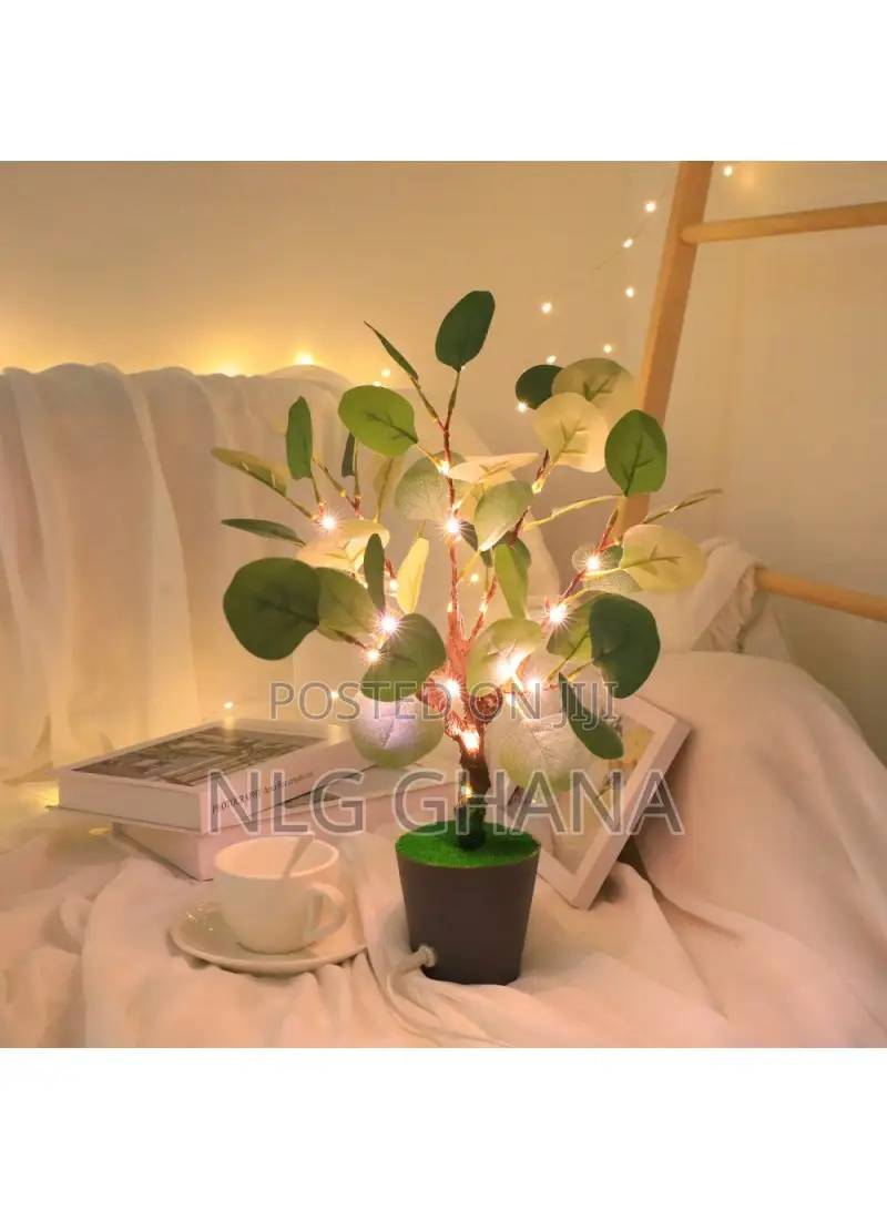 Led Night Light Imitation Plant Light Bonsai Bedroom. Tvx23659