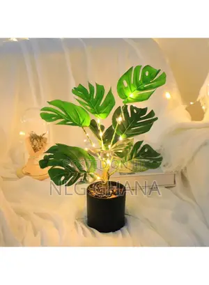 Led Night Light Imitation Plant Light Bonsai Bedroom. Tvx23659
