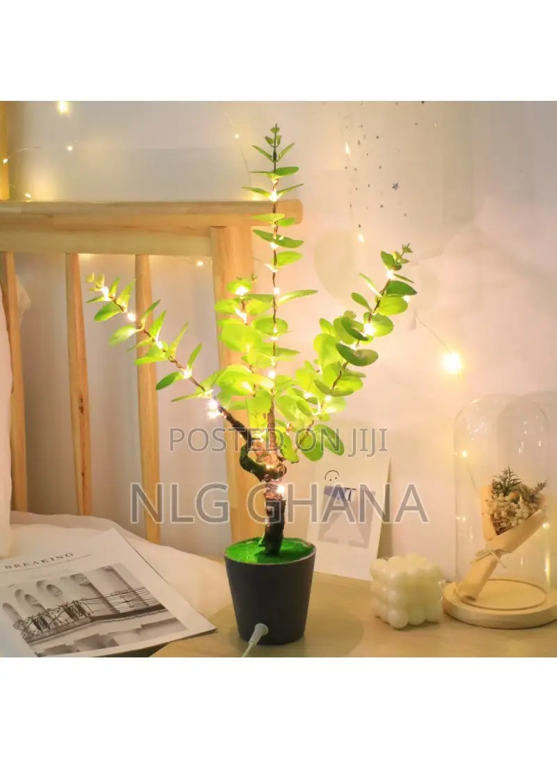 Led Night Light Imitation Plant Light Bonsai Bedroom. Tvx23659