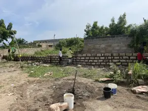 Fenced Land For Sale At Ashalaja