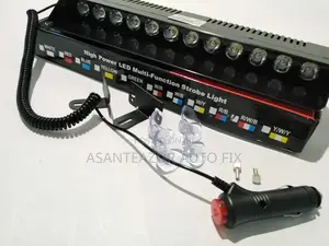 Strobe Flashlight Emergency Warning Blue ,White and Red