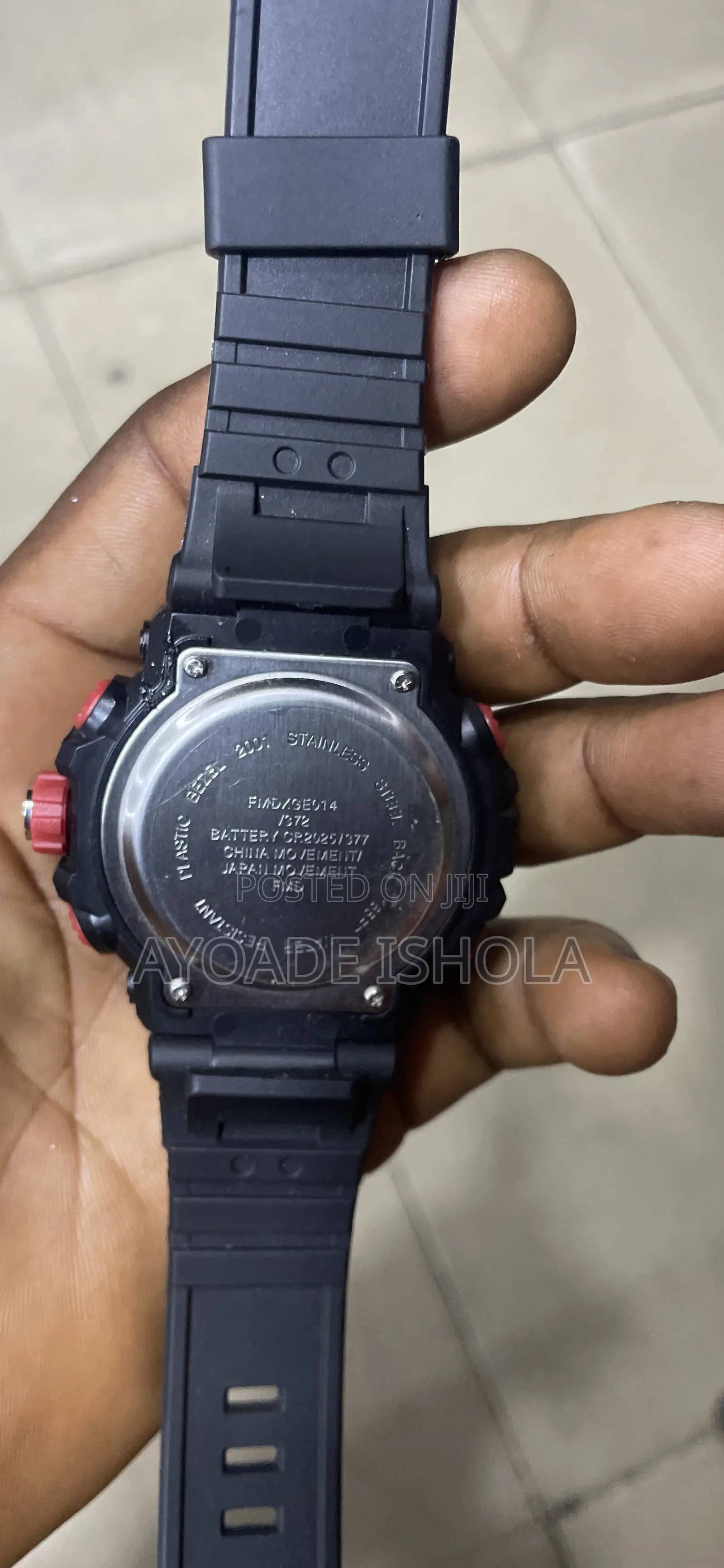 Clean Used Men's George Ana-Digi Men's Black Watch in Dzorwulu ...