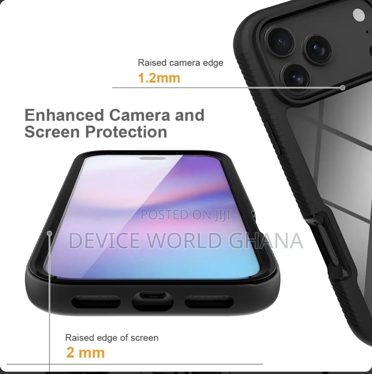 Trans. 360 Case for iPhone 17promax 16pmax 15pmax 14pm 16
