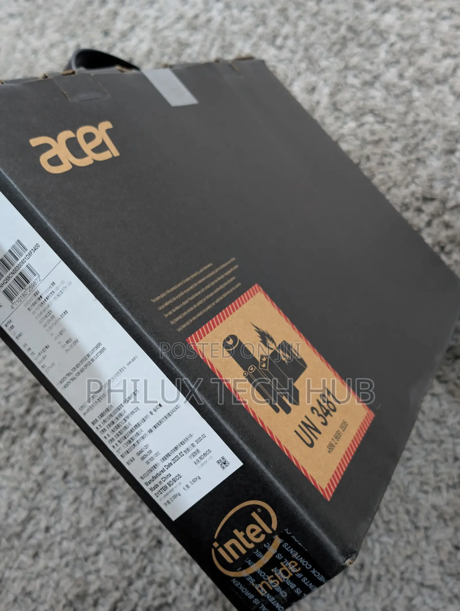 New Laptop Acer Nitro 5 16GB Intel SSD 500GB