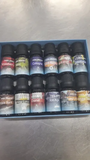 Essential Oil 12 Pieces in a Pack.10mls Each in a Bottle.