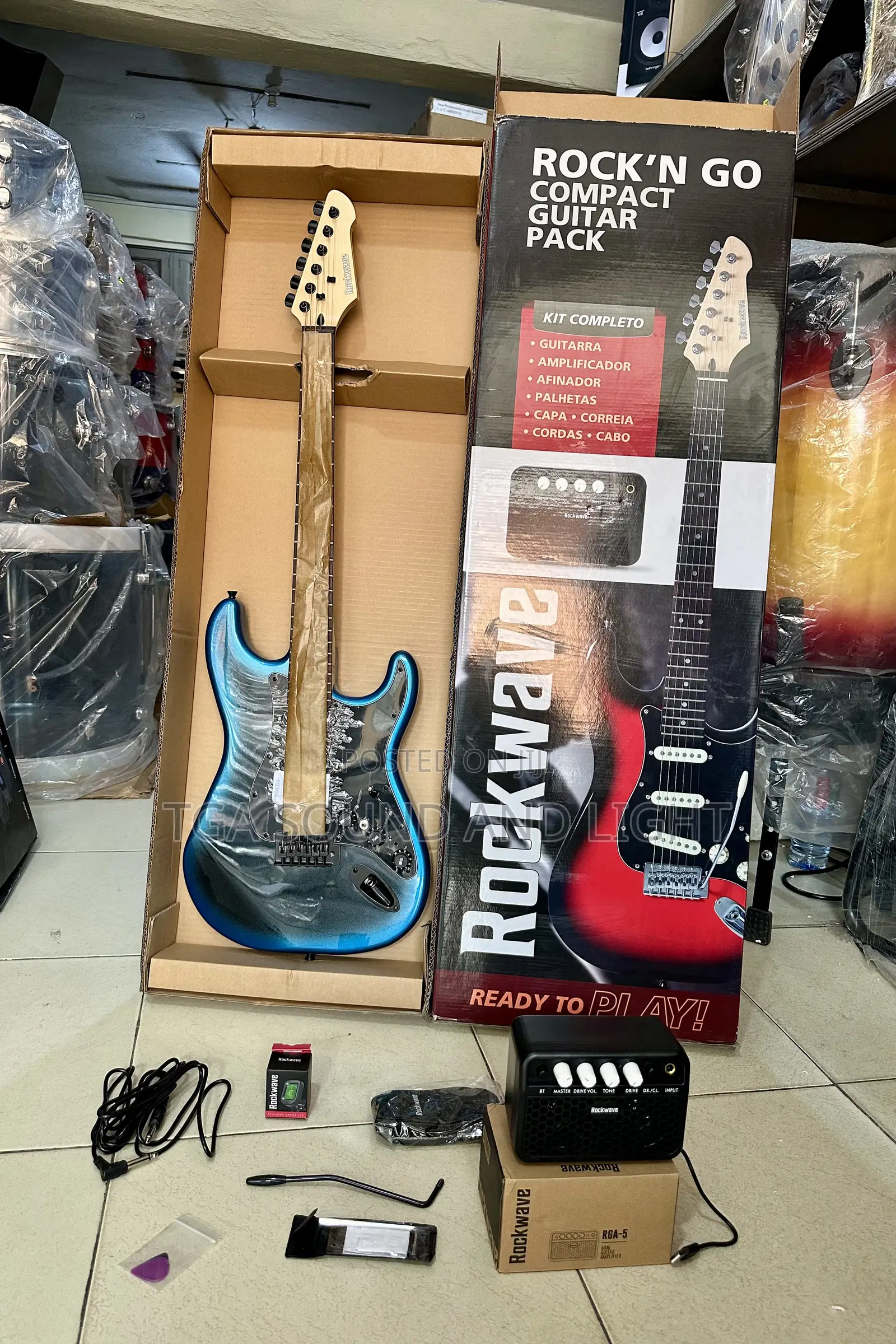 Rockwave Rgk50 Complete Electric Guitar Kit