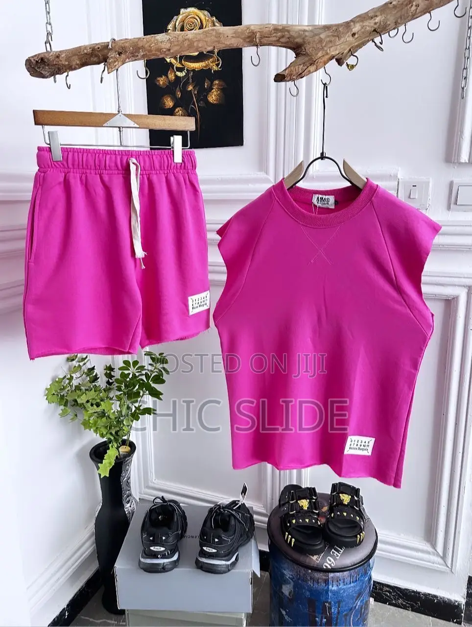 Trendy Men’S Sleeveless Top N Down Shorts