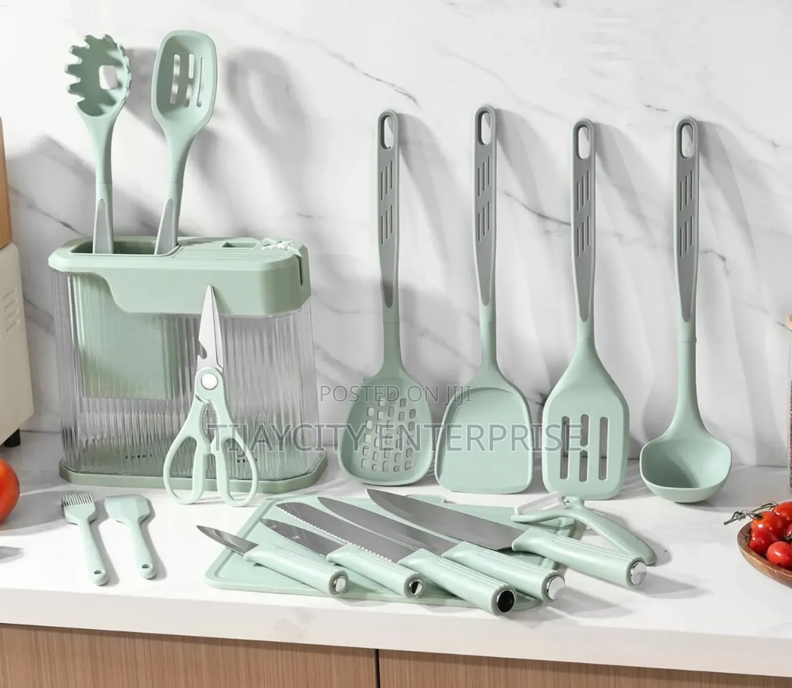 Silicone Utensils and Knives Set
