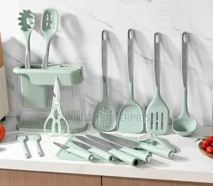 Silicone Utensils and Knives Set