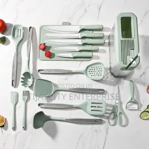Silicone Utensils and Knives Set