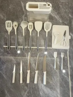 Silicone Utensils and Knives Set