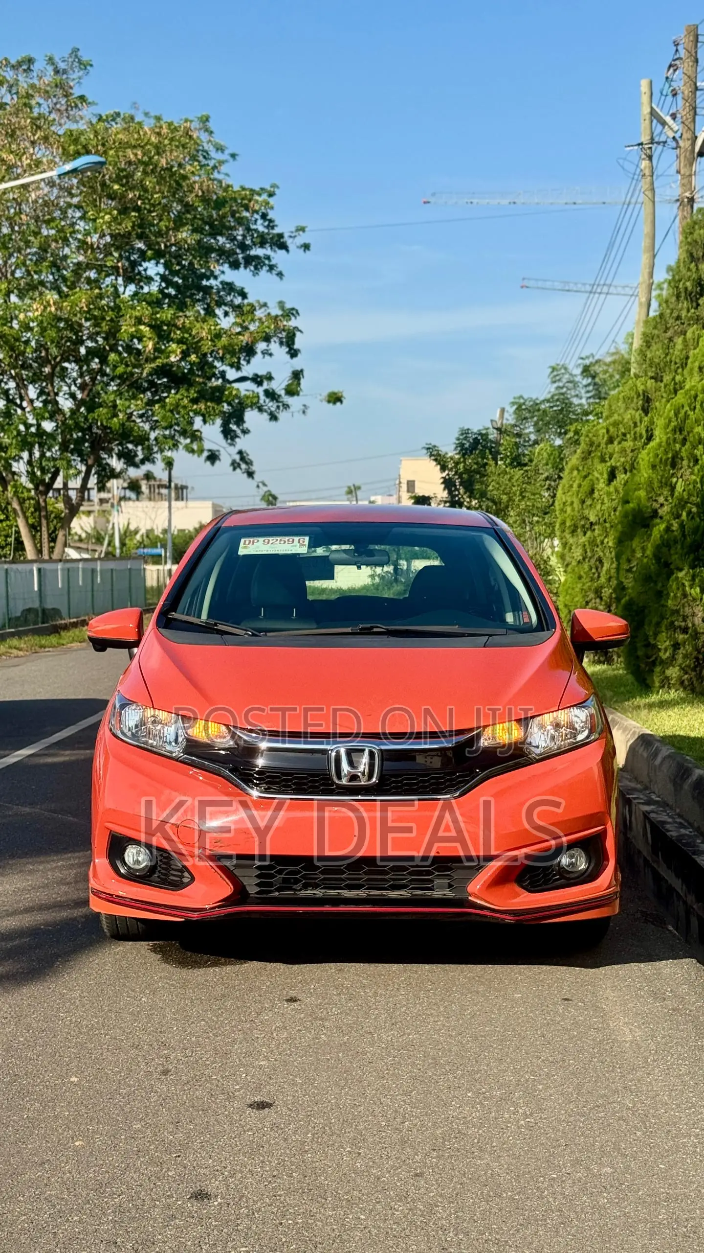 Honda Fit Sport 2020 Red