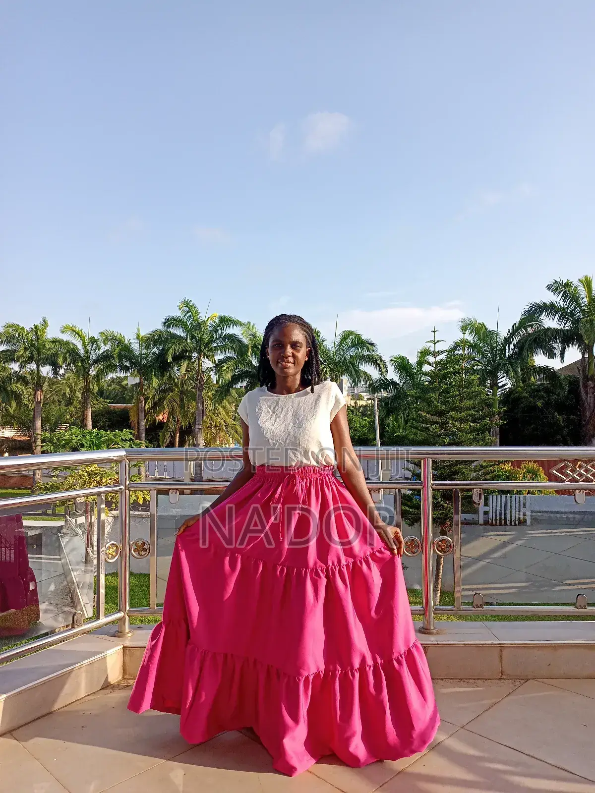 Cottage Skirt With Pockets