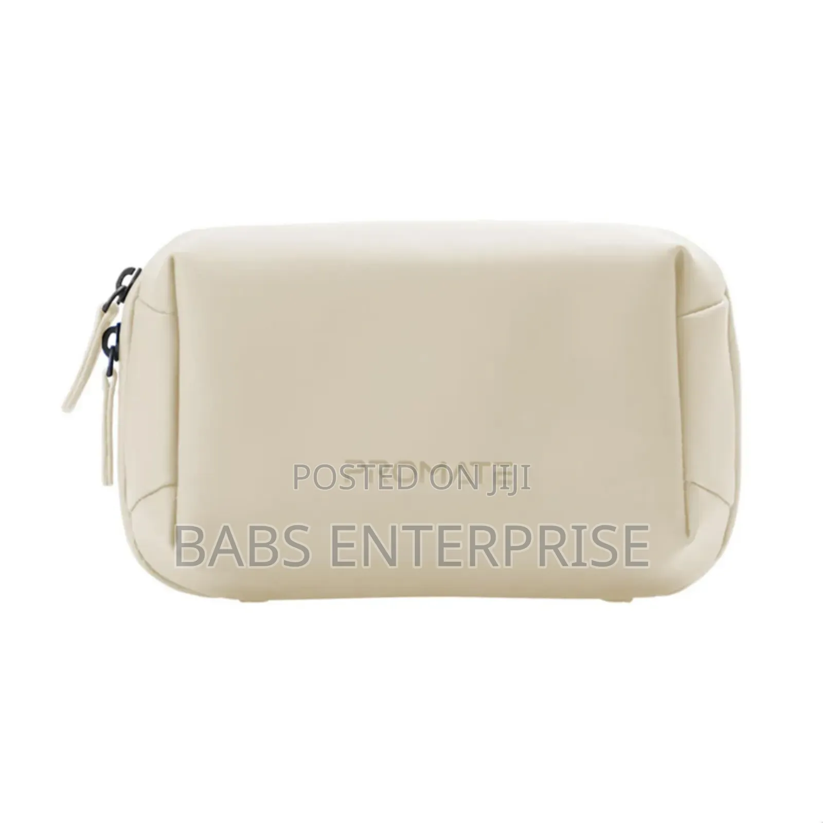 Promate Velvena Compact Tech Essential Organizer Pouch Bag Beige