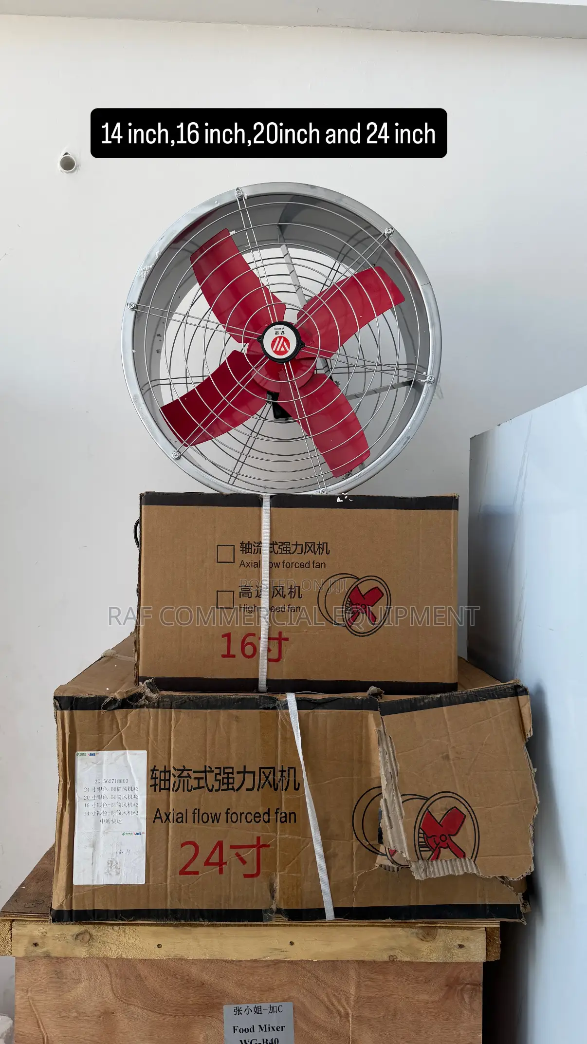 Commercial Fan Extractors