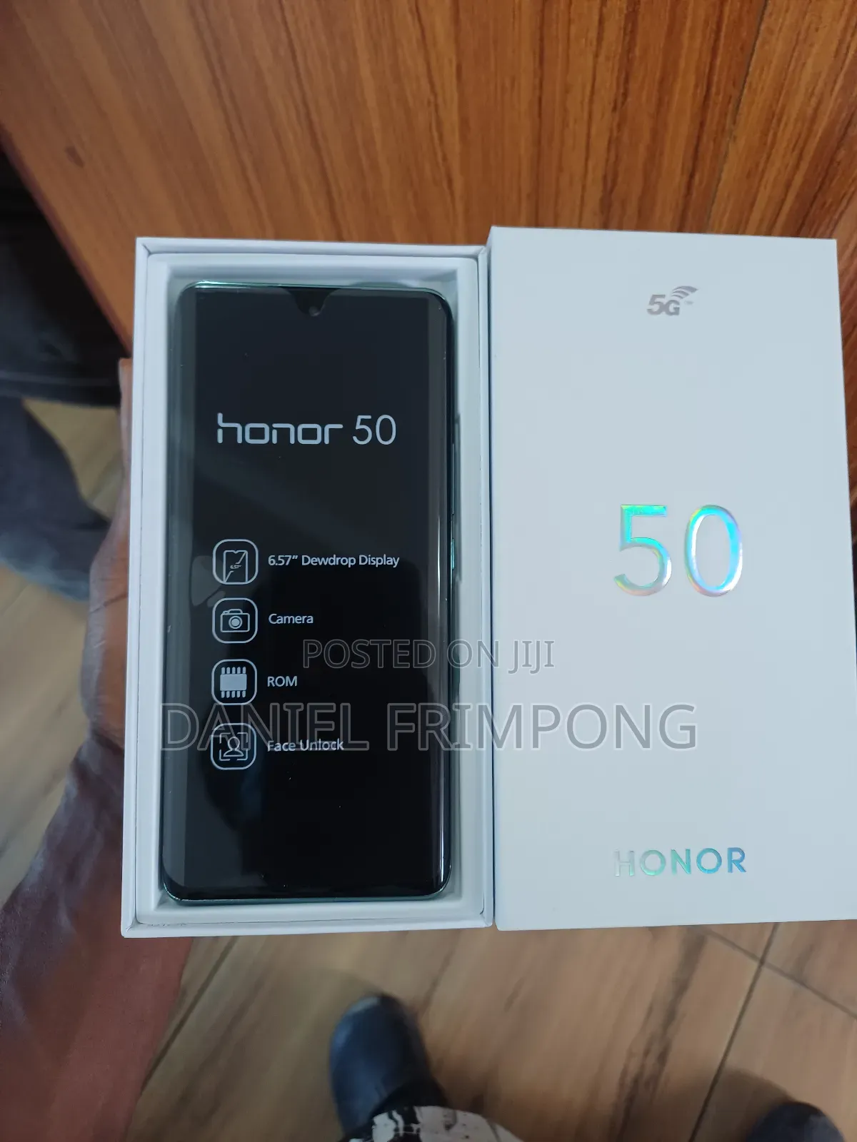 New Honor 50 128 GB Black