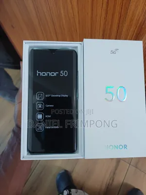 New Honor 50 128 GB Black