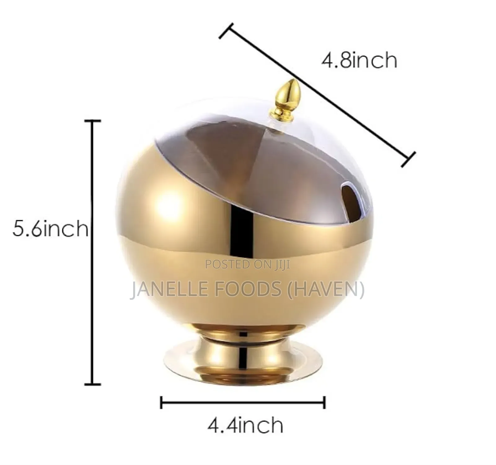 Renting!! Oblique Stainless Steel Serving Bowls (Gold/Silver)
