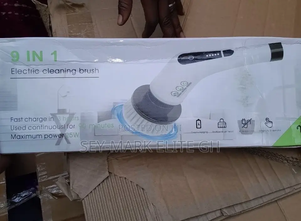 9 In 1 Multifunctional Electronic Cleaning Brush