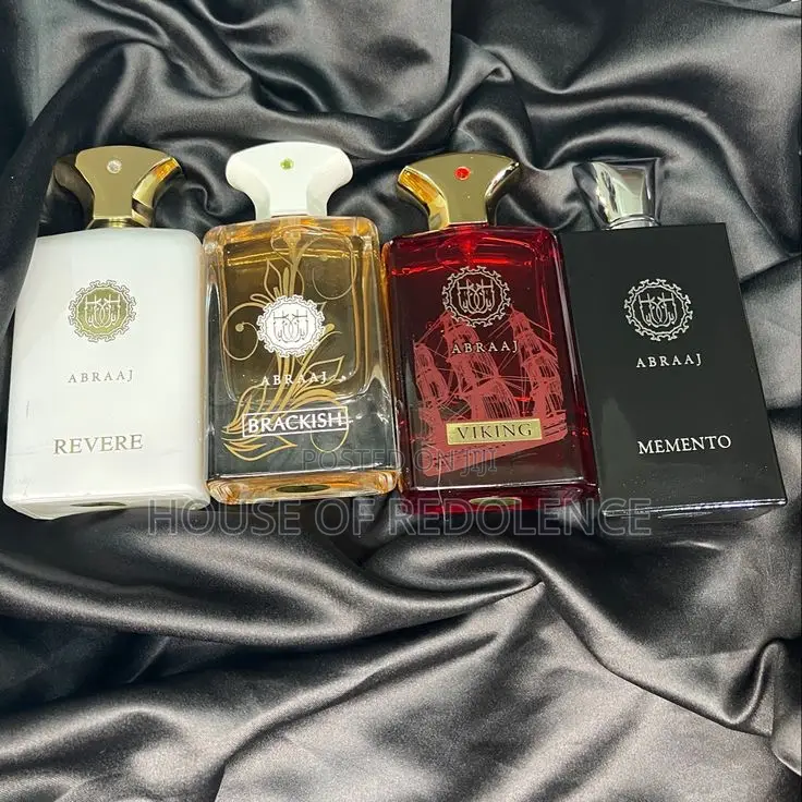 Abraaj Perfumes ( Revere, Momento, Valour, Viking & Brackish) Edp