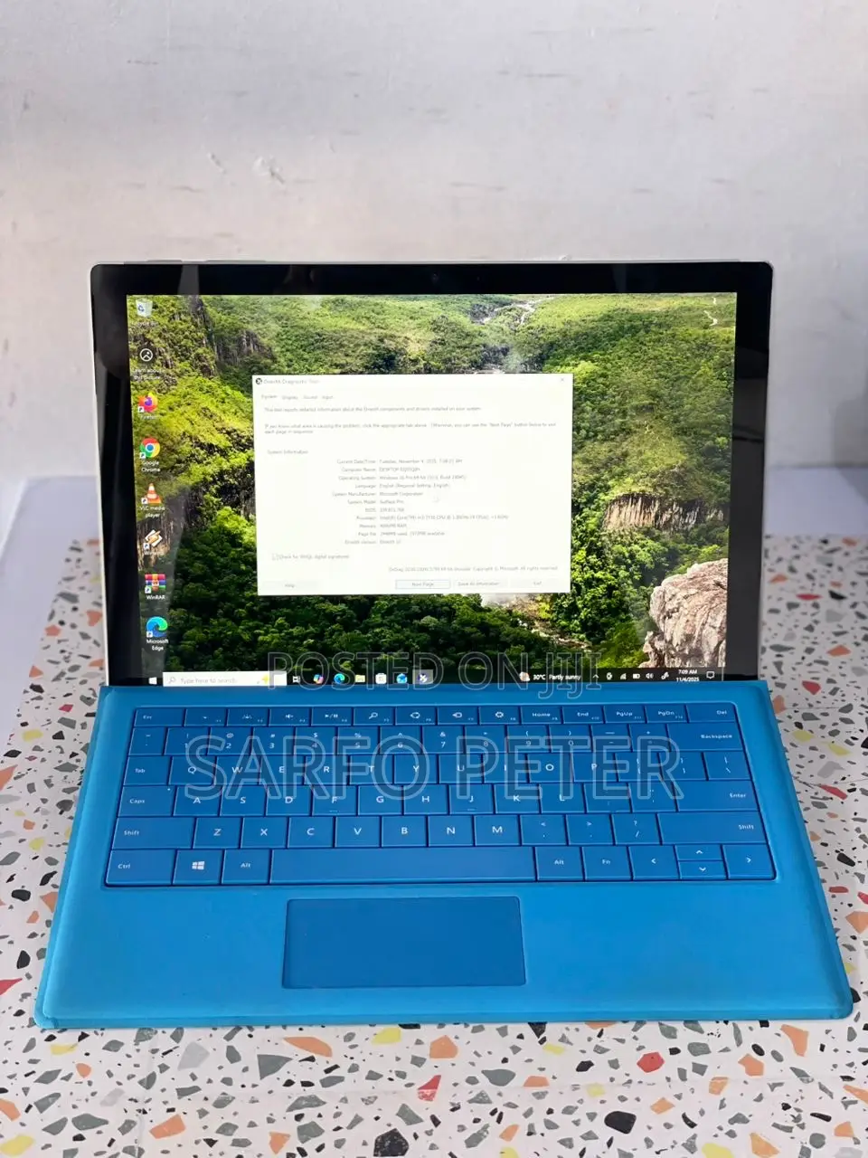 Laptop Microsoft Surface Pro 8GB Intel Core M3 SSD 128GB