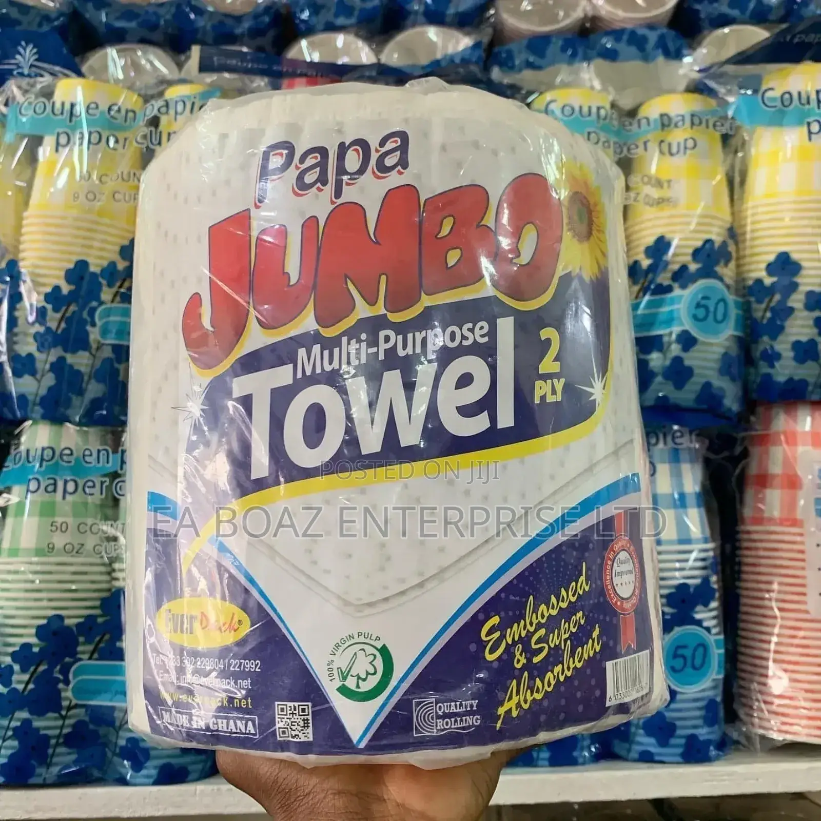 Ever Pack Papa Jumbo Multi-Purpose Towel 2ply