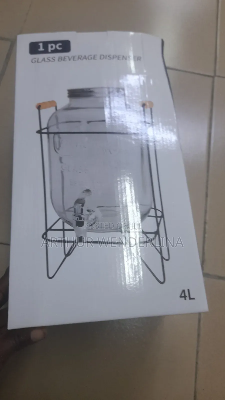 4 Liters Juice Dispenser With Stand