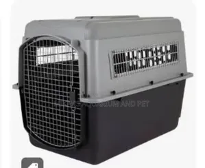Large Plastic Dog and Cat Cage for Travelling