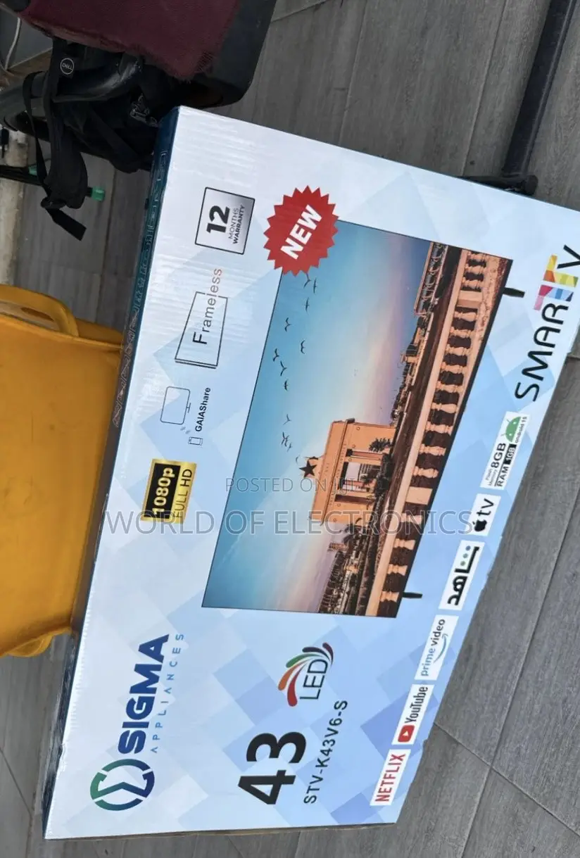 Icast Frameless Sigma 43 Inch Smart Digital FHD Led Tv