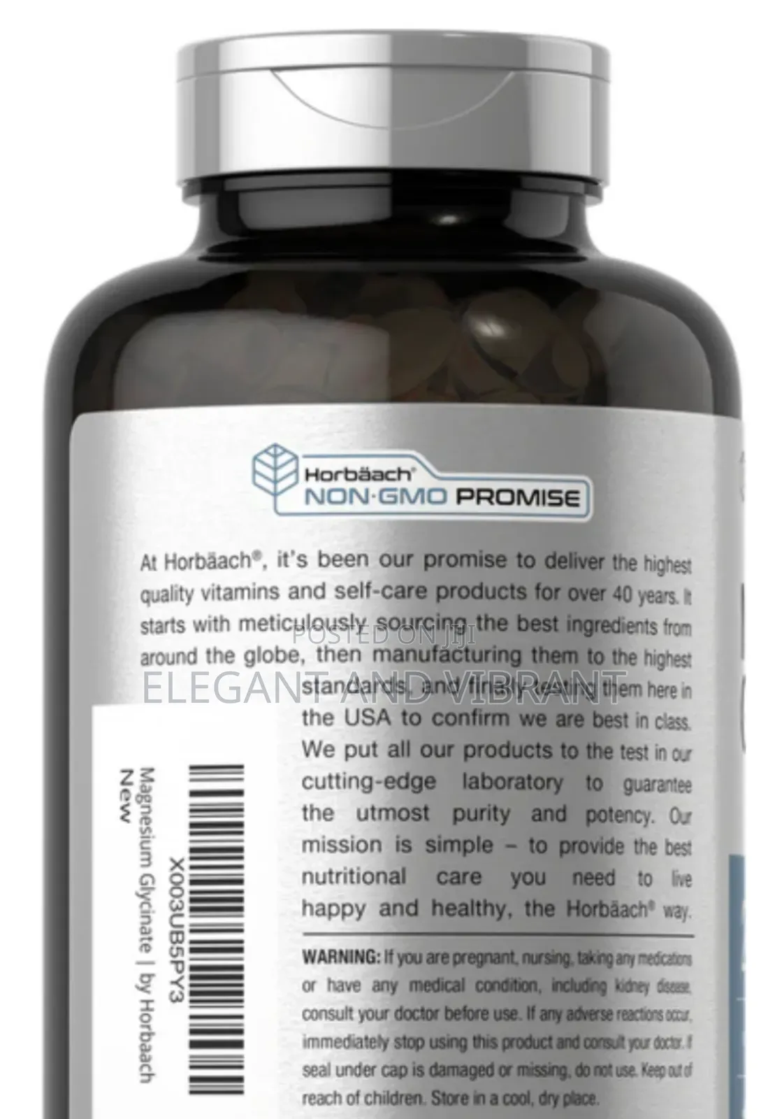Magnesium Glycinate 250mg Per Serving | 120 Softgels