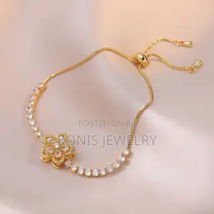 Spinning Flower Top Bracelet