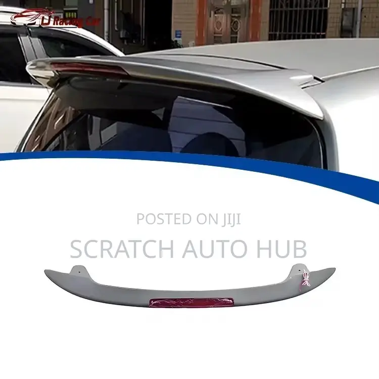 Toyota Vitz Boots Spoiler With Break Light
