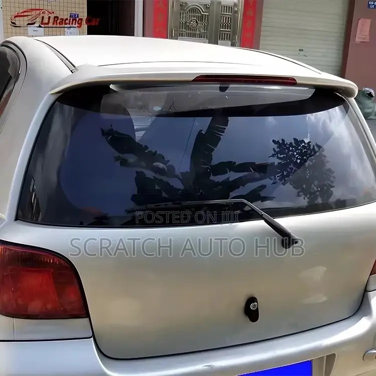 Toyota Vitz Boots Spoiler With Break Light
