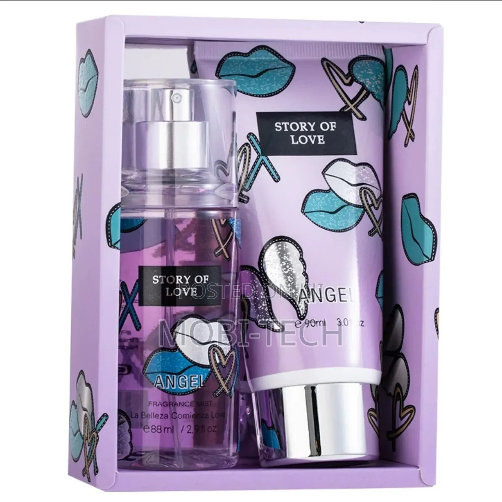 Scented Lotion Cream and Body Splash