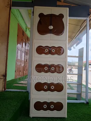 Bear Transparent Door Baby Wardrobes