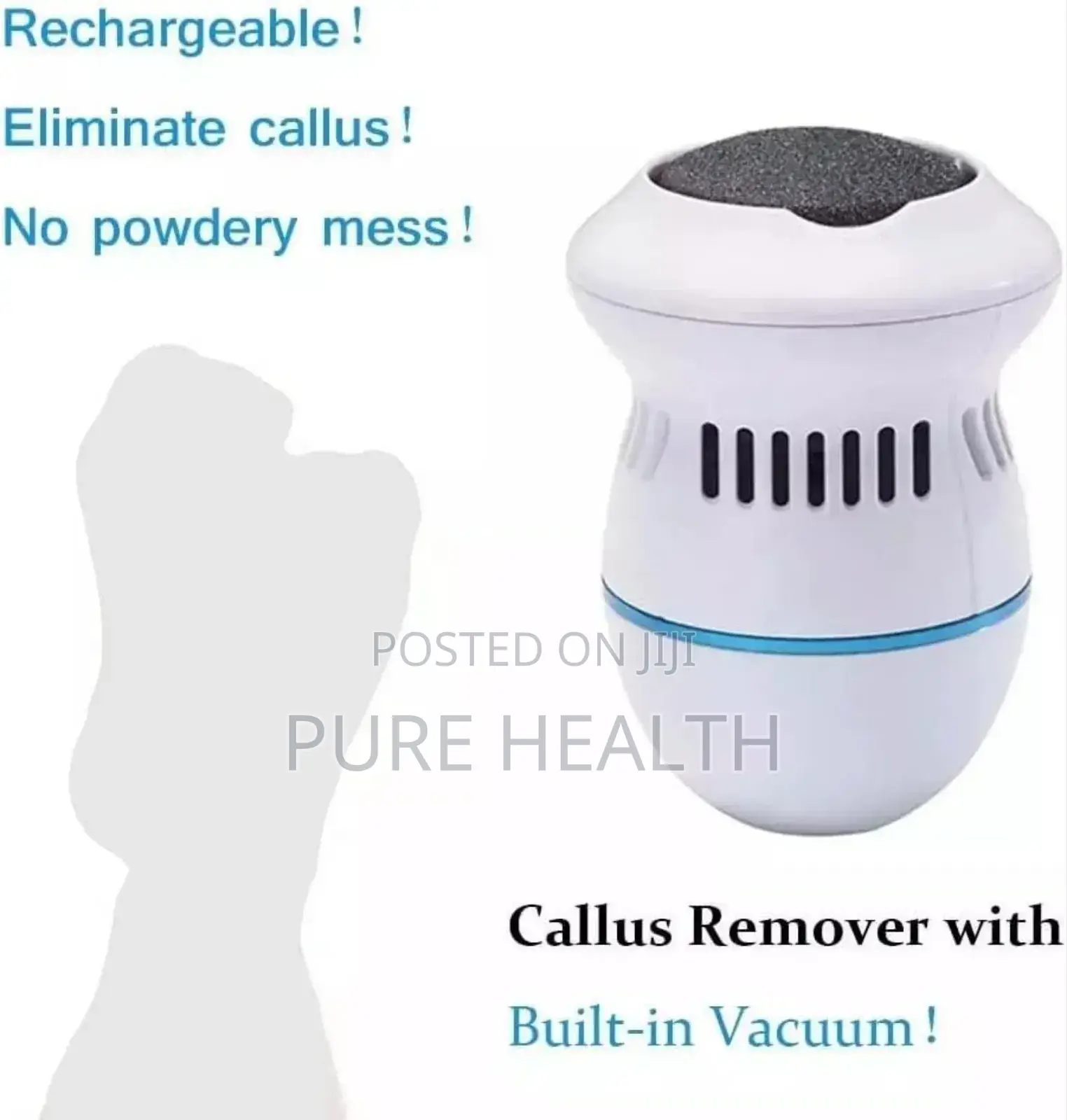 Callus Remover With Built in Vacuum