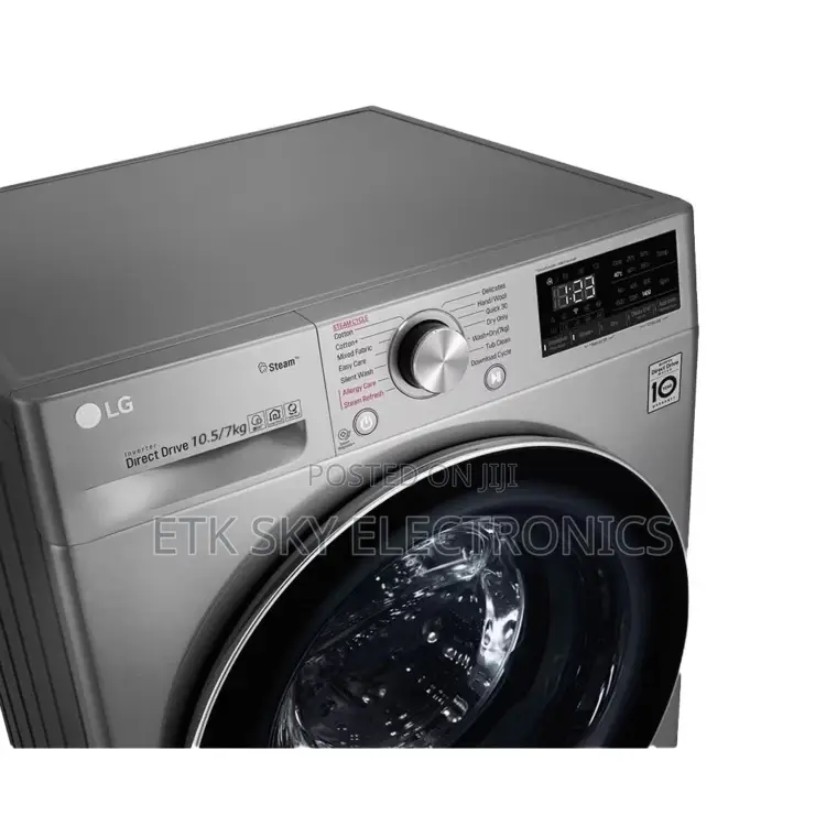 Lg F4v5rgp2t 10.5kg/7kg Front Load Washing Machine