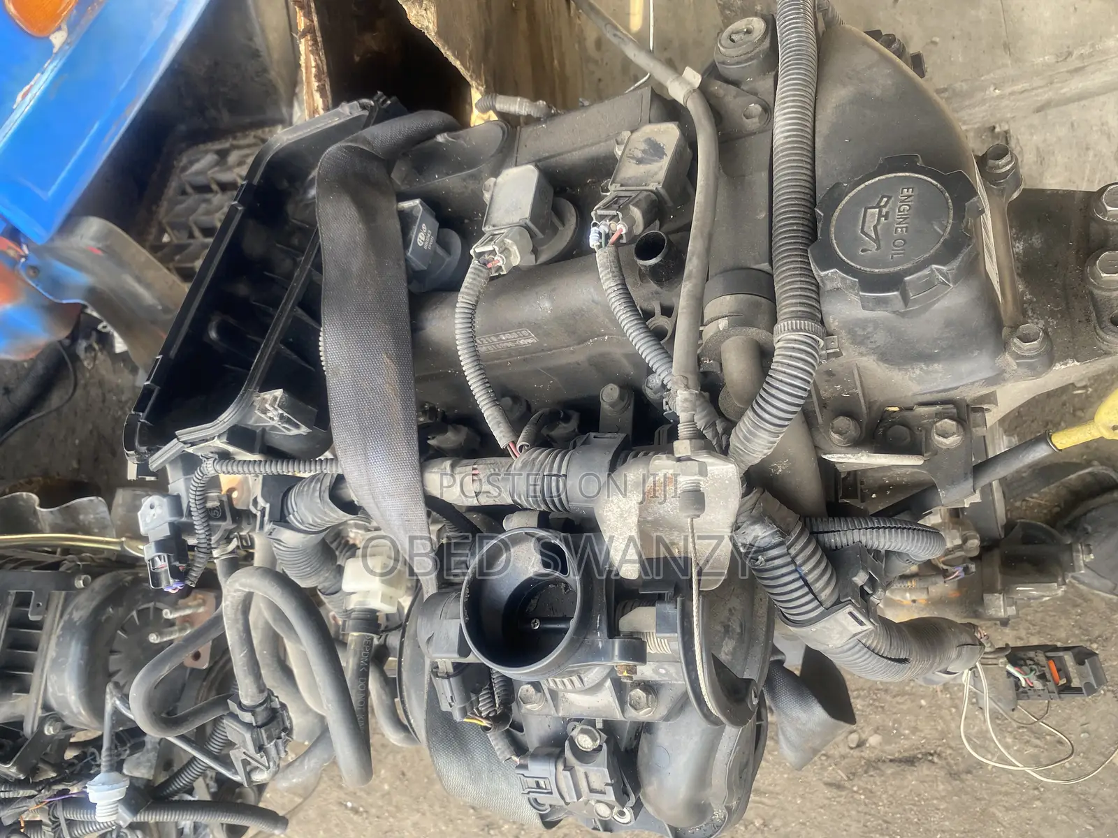 Toyota Aygo Complete Engine With Manual Gear Box