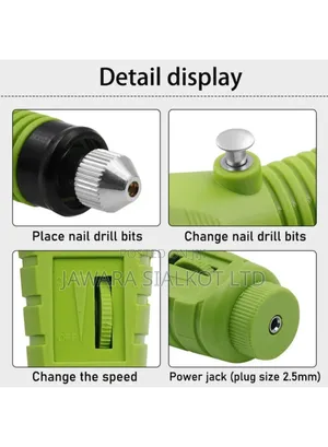 Electric Nail File Hand Foot Care Tool Set Manicure Pedicure Set