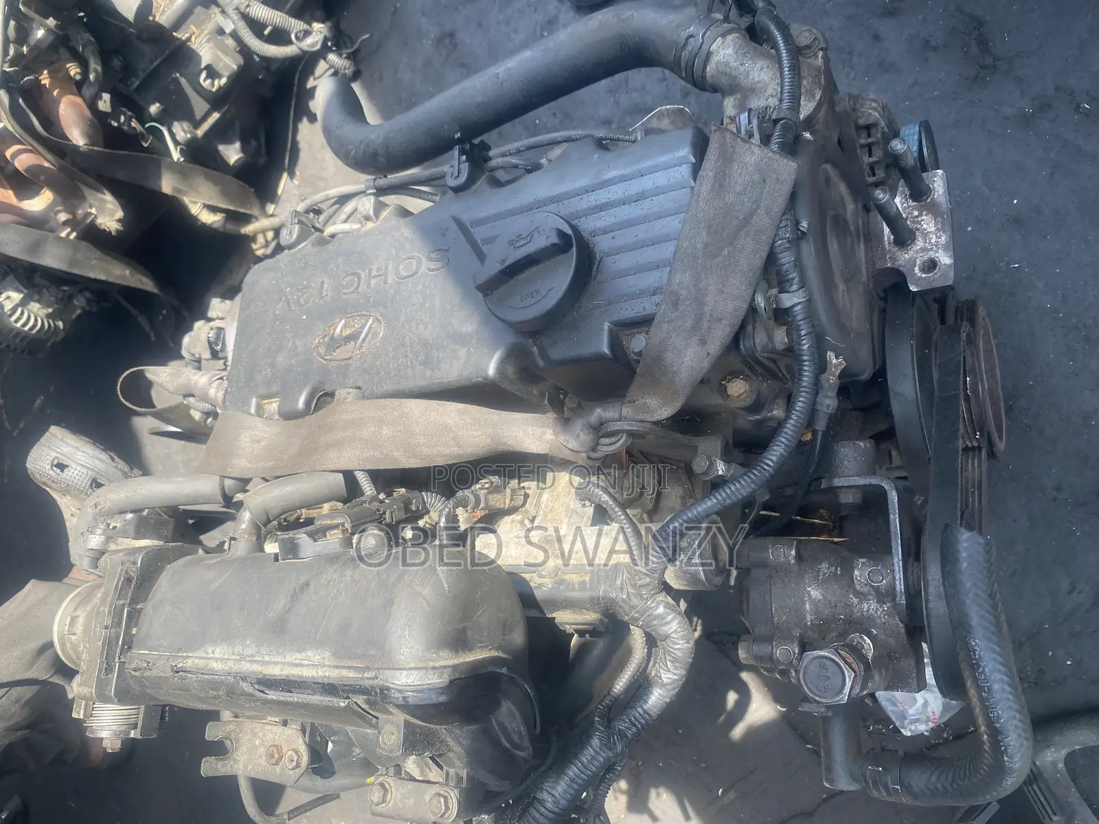 Hydundi Accent 12 Valves Complete Engine With Manual Gear Box