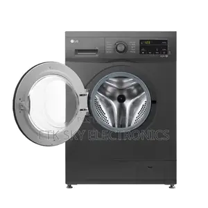 Lg 7kg F2j3qyl6j Ai DDTM Washing Machine - Silver