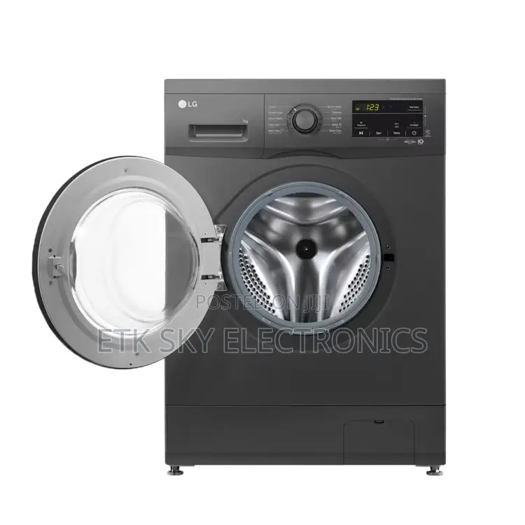 Lg 7kg F2j3qyl6j Ai DDTM Washing Machine - Silver