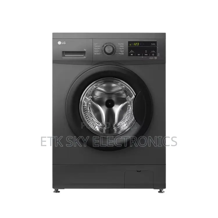 Lg 7kg F2j3qyl6j Ai DDTM Washing Machine - Silver